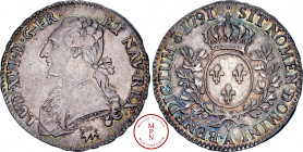 Louis XVI (1774-1792), Demi-écu aux branches d'olivier, 1791/0, .A, Paris, 2e semestre, Léopard, Av. LUD. XVI. D. G. FR. ET NAV. REX., Buste à gauche,...