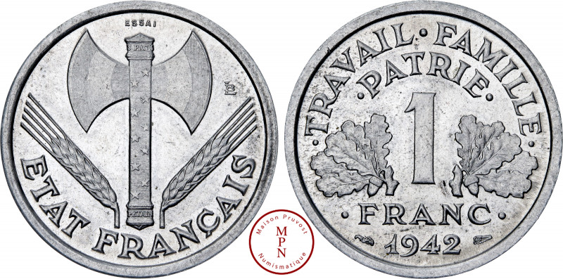 État Français, Régime de Vichy, Franc, Francisque, Lourde, Essai, 1942, Paris, A...