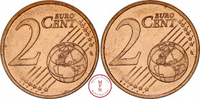 Europe, 2 Centimes, Fautée, Double revers, Acier plaqué cuivre, SPL, 3.07 g, 18.5 mm, Rarissime monnaie fautée manquant à la plupart des collections !...