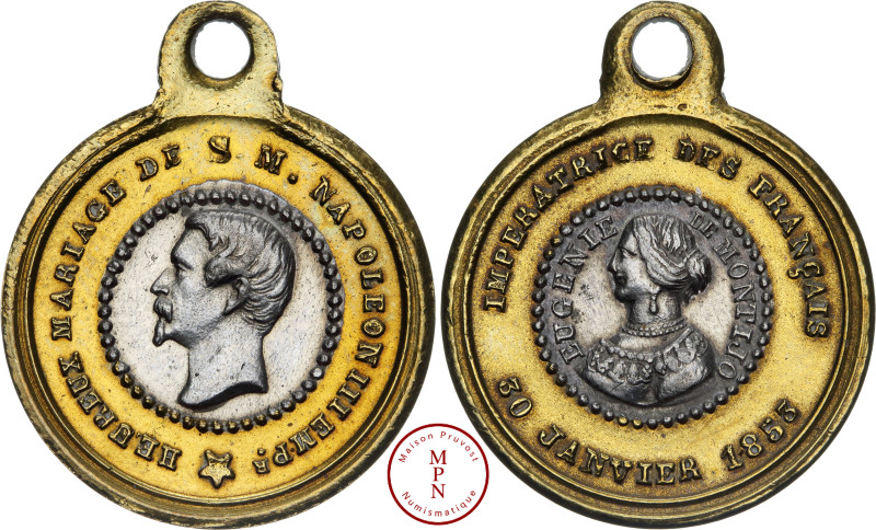 Napoléon III (1852-1870), Mariage de Napoléon III et de Eugénie de Montijo le 30...