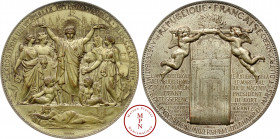 Troisième République (1870-1940), Exposition Universelle de 1878, Médaille, Oudiné, 1878, Paris, Av. * EXPOSITION UNIVERSELLE INTERNATIONALE . MDCCCLX...