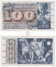 Banque Nationale Suisse, 100 Francs, 24.01.1972, 84U66398, TTB/SUP, Pick.49n(1).