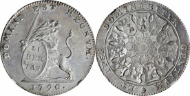 AUSTRIAN NETHERLANDS. 3 Florins, 1790. Brussels Mint. NGC MS-61.

KM-50; Dav-1285. A strong uncirculated example of the popular one-year type Crown ...