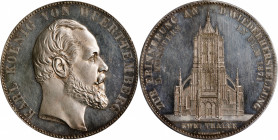 GERMANY. Wurttemberg. 2 Talers, 1871. Stuttgart Mint. Karl I. PCGS PROOF-62 Cameo.

Dav-961; KM-618. Restoration of Ulm Cathedral Commemorative. Thi...