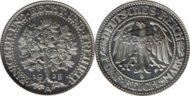 GERMANY. Weimar Republic. 5 Mark, 1928-A. Berlin Mint. PCGS PROOF-68.

KM-56, J-331. Oak tree type. This single finest certified of the designation ...