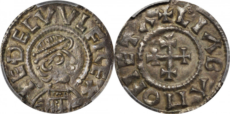GREAT BRITAIN. Anglo-Saxon. Kings of Wessex. Penny, ND (844-49). Canterbury Mint...