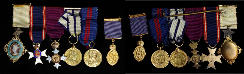 INDIA. Sextet of Miniature Medals (6 Pieces), ND (20th Century). Average Grade: ...