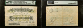 CEYLON. The Government of Ceylon. 10 Rupees, 1914-26. P-12c. PMG Choice Fine 15.

Printed by TDLR. Watermark of 10 Rupees. Dated December 8th, 1919....