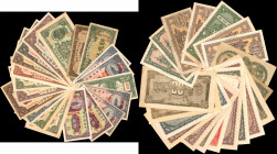 CHINA--MISCELLANEOUS. Lot of (20). Mixed Banks. Mixed Denominations, Mixed Dates. P-Various. Fine to About Uncirculated.

Condition ranges from Fine...