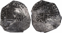 COLOMBIA. Cob 4 Reales, 1622-S A. Bogota Mint. Philip IV. NGC EF-40.

KM-2.1; Restrepo/Lasser-M33S-2. Weight: 13.03 gms. The only certified example ...