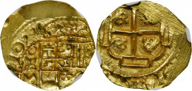MEXICO. Cob Escudo, 1710-MXo J. Mexico City Mint, Assayer Jose E. de Leon (J). Philip V. NGC MS-65.

Fr-7c; KM-51.1; Cal-505. Weight: 3.42 gms. An i...