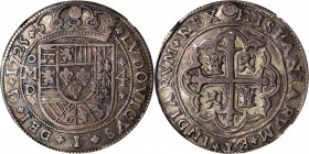MEXICO. "Royal" Presentation Cob 4 Reales, 1725-Mo D. Mexico City Mint, Assayer D. Luis I. NGC VF Details--Plugged.

KM-42 (plate coin); Cal-31; Pel...