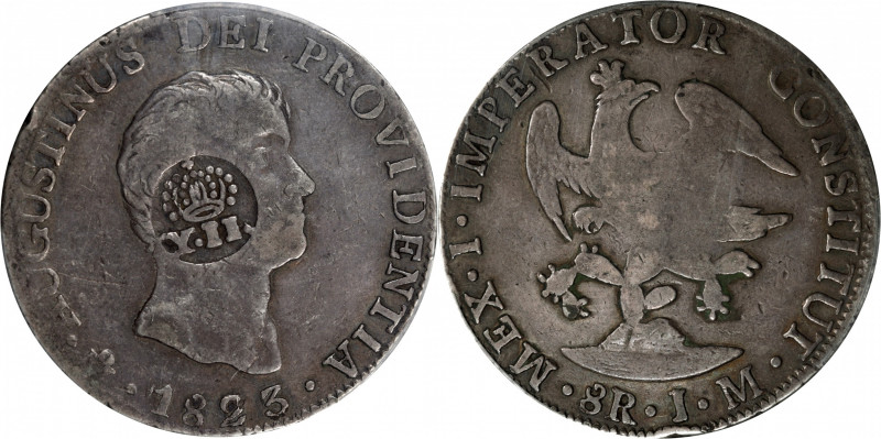 PHILIPPINES. Philippines - Mexico. 8 Reales, ND (1834-37). Manila Mint. Isabel I...