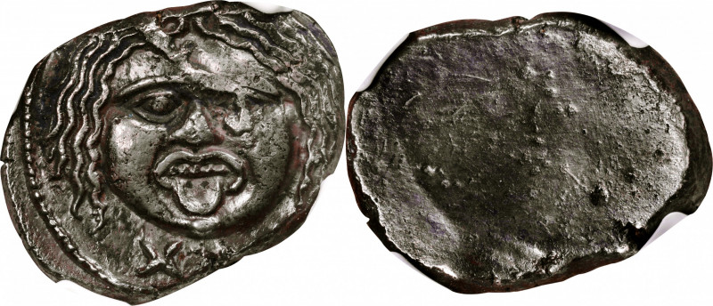 ITALY. Etruria. Populonia. AR Didrachm of 20 Units (20 Asses) (8.28 gms), 3rd Ce...