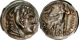 MACEDON. Kingdom of Macedon. Kassander, as Regent, 317-305 B.C., or King, 305-298 B.C. AR Tetradrachm (17.26 gms), Amphipolis Mint, ca. 307-298 B.C. N...