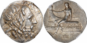 MACEDON. Kingdom of Macedon. Time of Antigonos II Gonatas to Demetrios II Aitolikos, 246/5-229 B.C. AR Tetradrachm (17.14 gms), Amphipolis or Pella Mi...