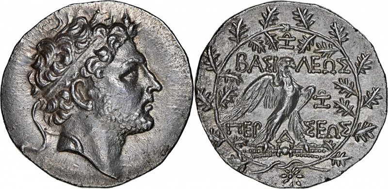 MACEDON. Kingdom of Macedon. Perseus, 179-168 B.C. AR Tetradrachm (16.87 gms), P...