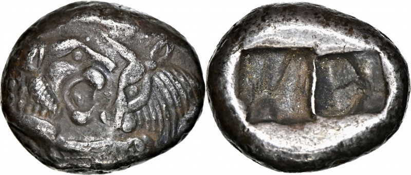 LYDIA. Time of Kyros to Darios, ca. 550/39-520 B.C. AR Siglos (5.38 gms), Sardes...