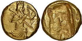 PERSIA. Achaemenidae. Time of Artaxerxes II to Darios III, ca. 375-336 B.C. AV Daric (8.35 gms), Sardes Mint. NGC AU★, Strike: 5/5 Surface: 5/5.

Ca...