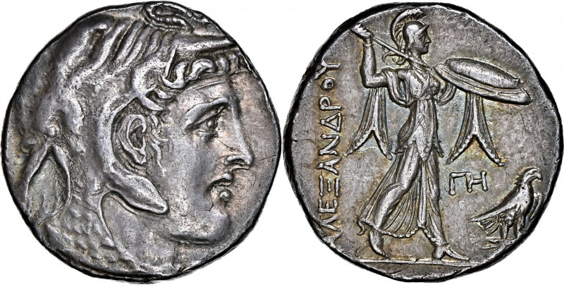 PTOLEMAIC EGYPT. Ptolemy I Soter, 323-283 B.C. AR Tetradrachm (15.63 gms), Alexa...