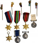 A collection of miniatures.

Included are Baltic, Crimea, Naval Long Service and Good Conduct, four World War Two stars, and five associated World W...