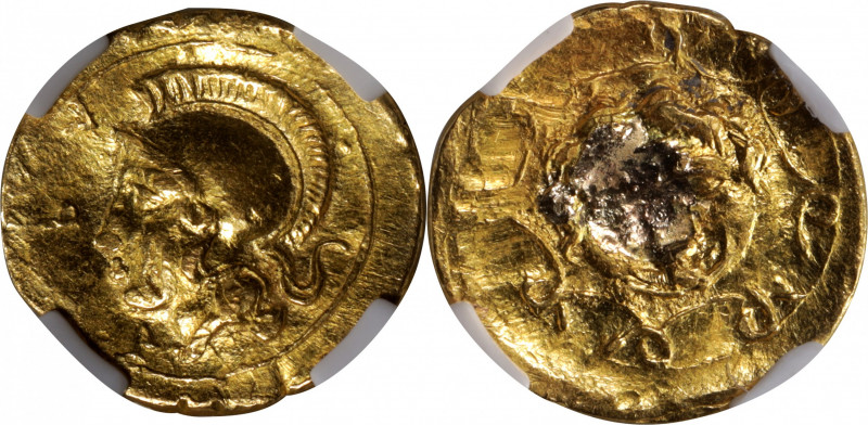 SICILY. Syracuse. Dionysios I, 406-367 B.C. AV 10 Litrai (Didrachm) (0.68 gms), ...