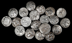 MACEDON. Kingdom of Macedon. Group of Alexander lll-style Silver Tetradrachms (20 Pieces). Average Grade: VERY FINE.

A nice collection of Tetradrac...