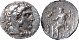 MACEDON. Kingdom of Macedon. Philip III, 323-317 B.C. AR Tetradrachm (17.06 gms), Tarsos Mint. NGC Ch VF, Strike: 5/5 Surface: 4/5.

Pr-3039 or 3042...