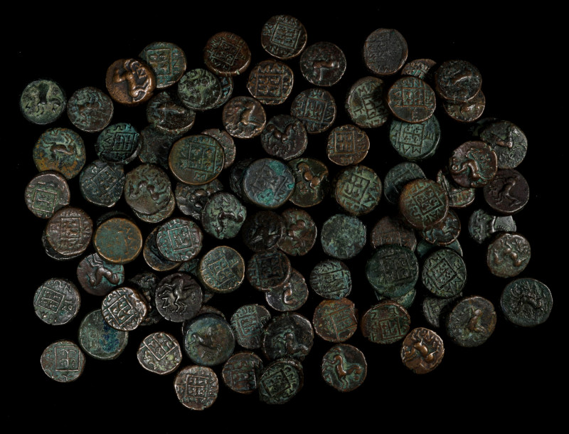 THRACE. Maroneia. Group of Bronze Denominations (Approximately 113 Pieces). Aver...
