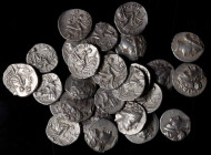 EUBOIA. Histiaia. Group of Silver Tetroboles (38 Pieces). Grade Range: VERY FINE to ABOUT UNCIRCULATED.

Obverse: Wreathed head of the nymph Histiai...