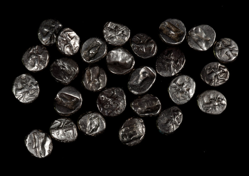 PERSIA. Achaemenidae. Group of Silver Sigloi (26 Pieces). Average Grade: FINE.
...