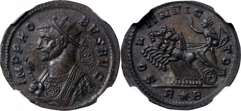 PROBUS, A.D. 276-282. BI Aurelianianus (Antoninianus), Rome Mint, 2nd Officina, ...