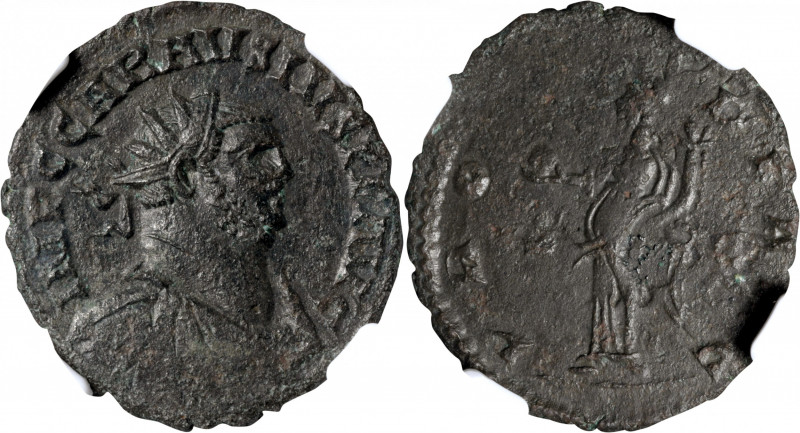 CARAUSIUS, A.D. 287-293. BI Double-Denarius (Antoninianus), Uncertain Mint. NGC ...