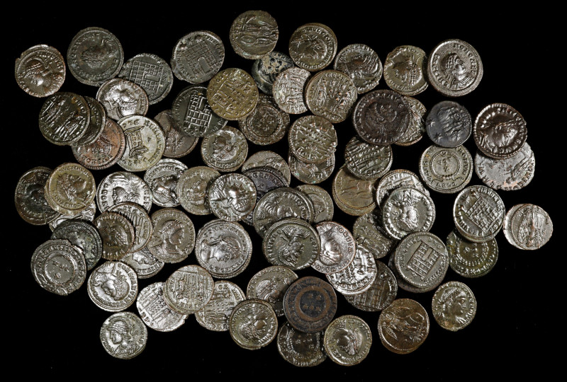 ROMAN EMPIRE. Group of Bronze Folles (Approximately 250 Pieces). Average Grade: ...