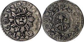 ARGENTINA. Cordoba. Real, 1843-JPP. NGC EF-45.

KM-21. Variety with "CORDOV" and rosette arms. Well struck for the type, this minor is quite attract...