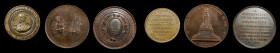 ARGENTINA. Trio of Bronze Medals (3 Pieces), 1887-1922. Average Grade: VERY FINE.

A nice little grouping of Argentine medals celebrating various ha...