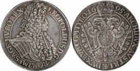 AUSTRIA. Taler, 1695. Vienna Mint. Leopold I. PCGS Genuine--Cleaned, EF Details.

Dav-3229A; KM-1275.4. A nicely detailed Taler with honest, even we...