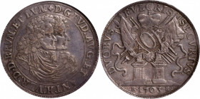 GERMANY. Brunswick-Wolfenbuttel. Taler, 1703-RB. Goslar Mint. Rudolf August & Anton Ulrich. NGC EF Details--Cleaned.

Dav-2111; KM-A577. This lovely...