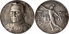 GERMANY. Empire. General Otto von Emmich Silver Medal, 1914. PCGS SPECIMEN-64.

Zetzmann-4008. Boldly struck and with flash fields, the current exam...