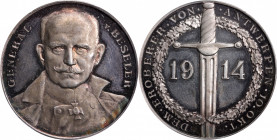 GERMANY. Empire. General Hans Hartwig von Beseler Silver Medal, 1914. PCGS SPECIMEN-64.

Zetzmann-4041. A beautiful example of the type. Deep violet...