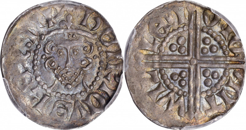 GREAT BRITAIN. Penny, ND (ca. 1248-50). Canterbury Mint; Willem, moneyer. Henry ...