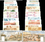 ALGERIA. Lot of (13). Banque Centrale d'Algerie. Mixed Denominations, 1964-1998. P-Various. Fine to Uncirculated.

13 different pick numbers from P-...