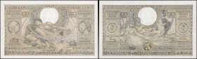 BELGIUM. Banque Nationale de Belgique. 100 Francs, 1943. P-107. About Uncirculated.