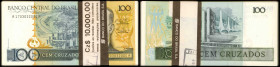 BRAZIL. Pack of (100). Banco Central do Brasil. 100 Cruzados, ND (1986-1988). P-211c. Uncirculated.

Counting crinkles and corner wear may be notice...