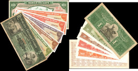 BRAZIL. Lot of (7). Mixed Banks. Mixed Denominations, Mixed Dates. P-Various. Fine to Uncirculated.

P-3r has been pressed and is in Fine condition,...