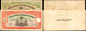 BRITISH WEST AFRICA. Lot of (2). The West African Currency Board. 10 & 20 Shillings, 1937-41. P-7b & 8b. Fine.

A duo of West African notes. Both ar...