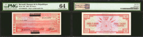 BURUNDI. Banque de la Republique du Burundi. 50 Francs, 1966. P-16b. PMG Choice Uncirculated 64.