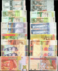 CAPE VERDE. Lot of (11). Banco de Cabo Verde. 200, 500, 1,000, 2,000, 5,000 Escudos, 1992 to 2007. P-63a, 63s, 64a, 64sl, 65sl, 66a, 66s, 67s, 68a, 68...