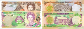 CAYMAN ISLANDS. Lot of (2). Cayman Islands Monetary Authority. 25 & 50 Dollars, 2003. P-31a & 32a. Uncirculated.

From the Ricardo Collection.