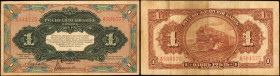 CHINA--FOREIGN BANKS. Russo-Asiatic Bank. 1 Ruble, ND (1917). P-S474a. Fine.

Printed by ABNC. A Fine condition offering of this popular Russo-Asiat...